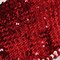 1 Yard 6" Red Stretch Flat Sequin Banded Trim for Bandeaus Making and Costume Making
